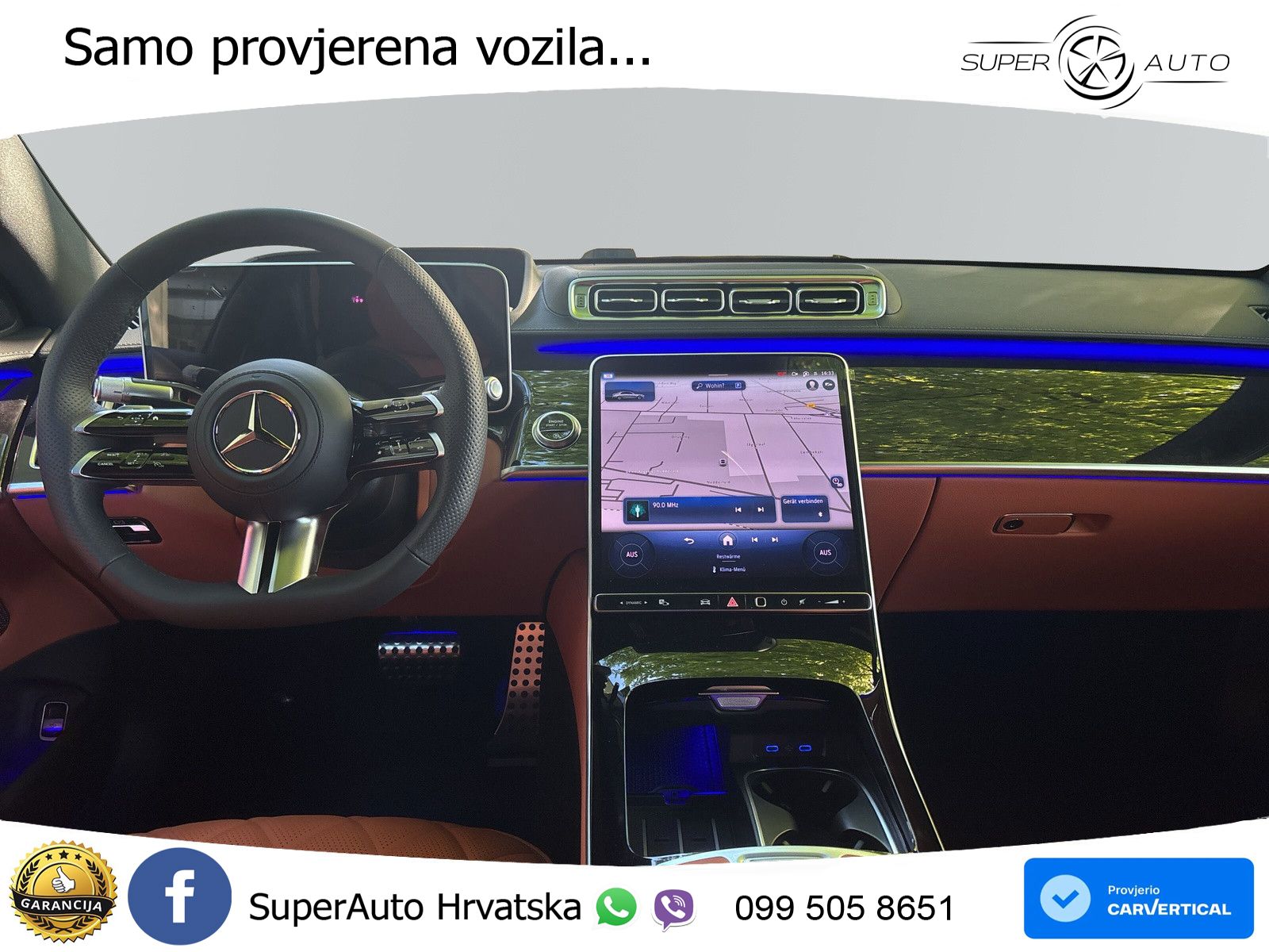 Mercedes S 450d (367 KS) EQ Boost 4MATIC 9G-TRONIC AMG LED+GR SJED+ACC