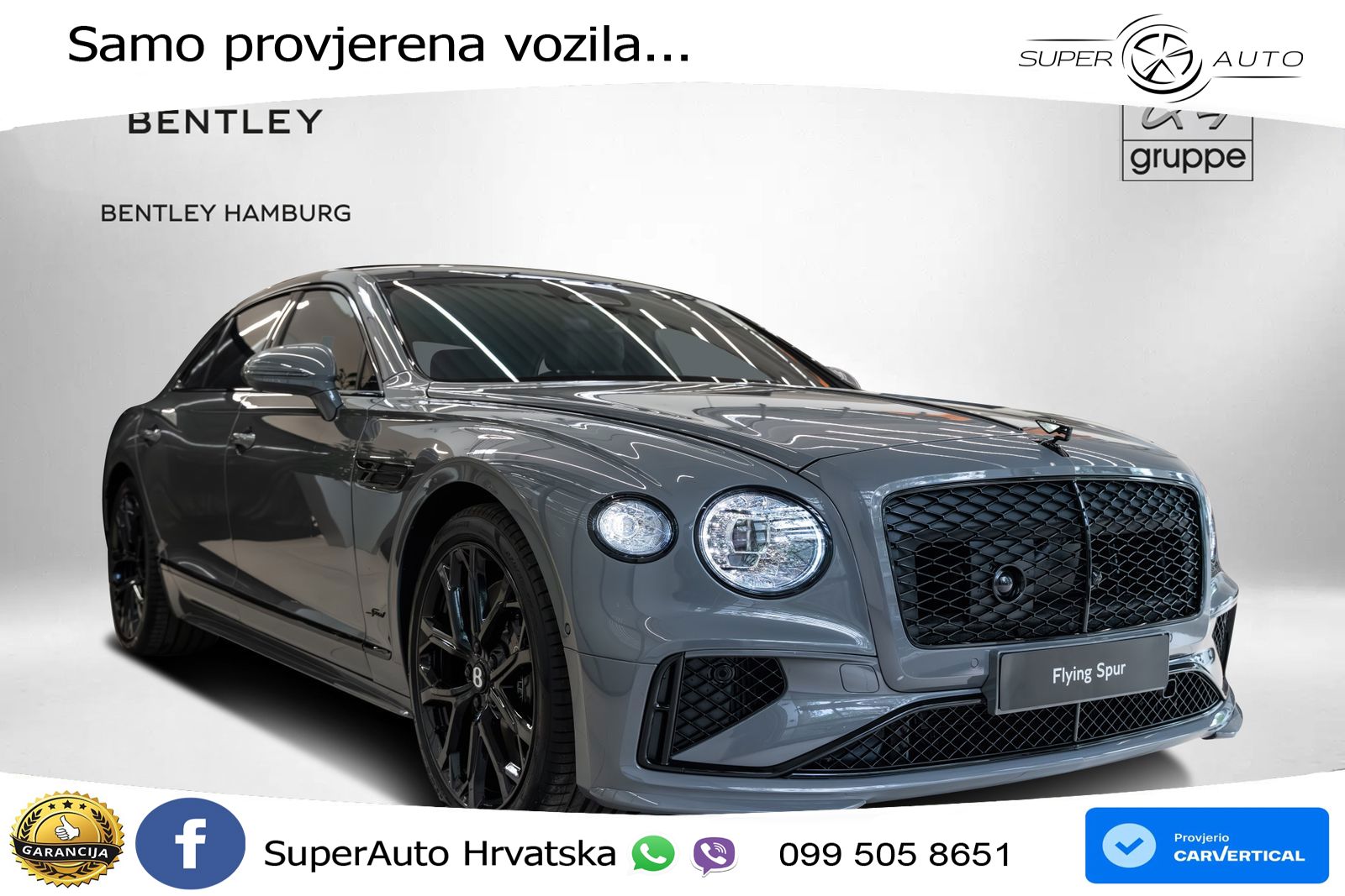 Bentley Flying Spur IV 4.0 V8 TFSi (782 KS) AWD DCT LED+GR SJED+ACC
