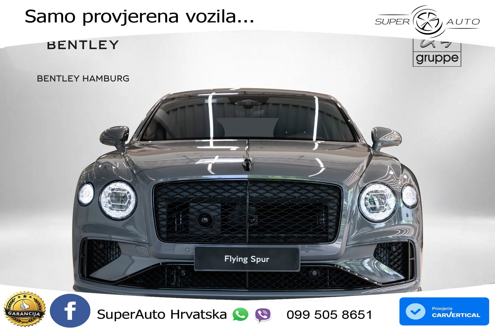 Bentley Flying Spur IV 4.0 V8 TFSi (782 KS) AWD DCT LED+GR SJED+ACC