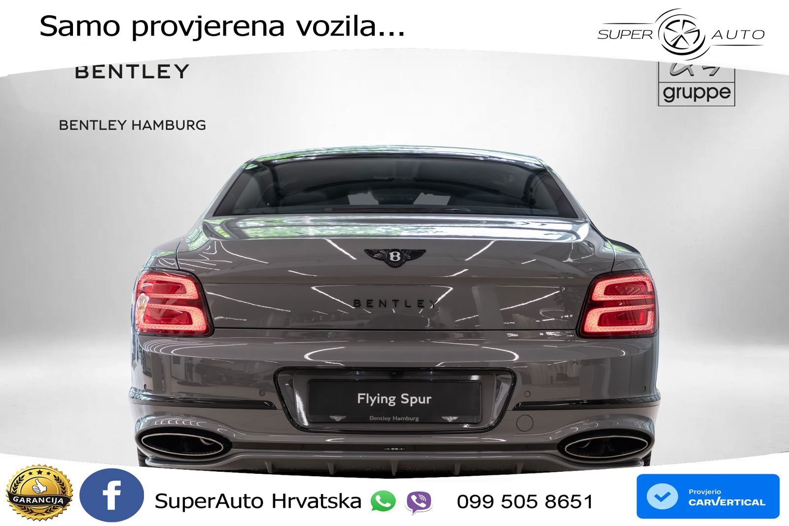 Bentley Flying Spur IV 4.0 V8 TFSi (782 KS) AWD DCT LED+GR SJED+ACC