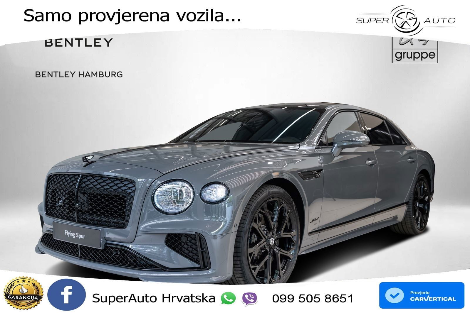 Bentley Flying Spur IV 4.0 V8 TFSi (782 KS) AWD DCT LED+GR SJED+ACC