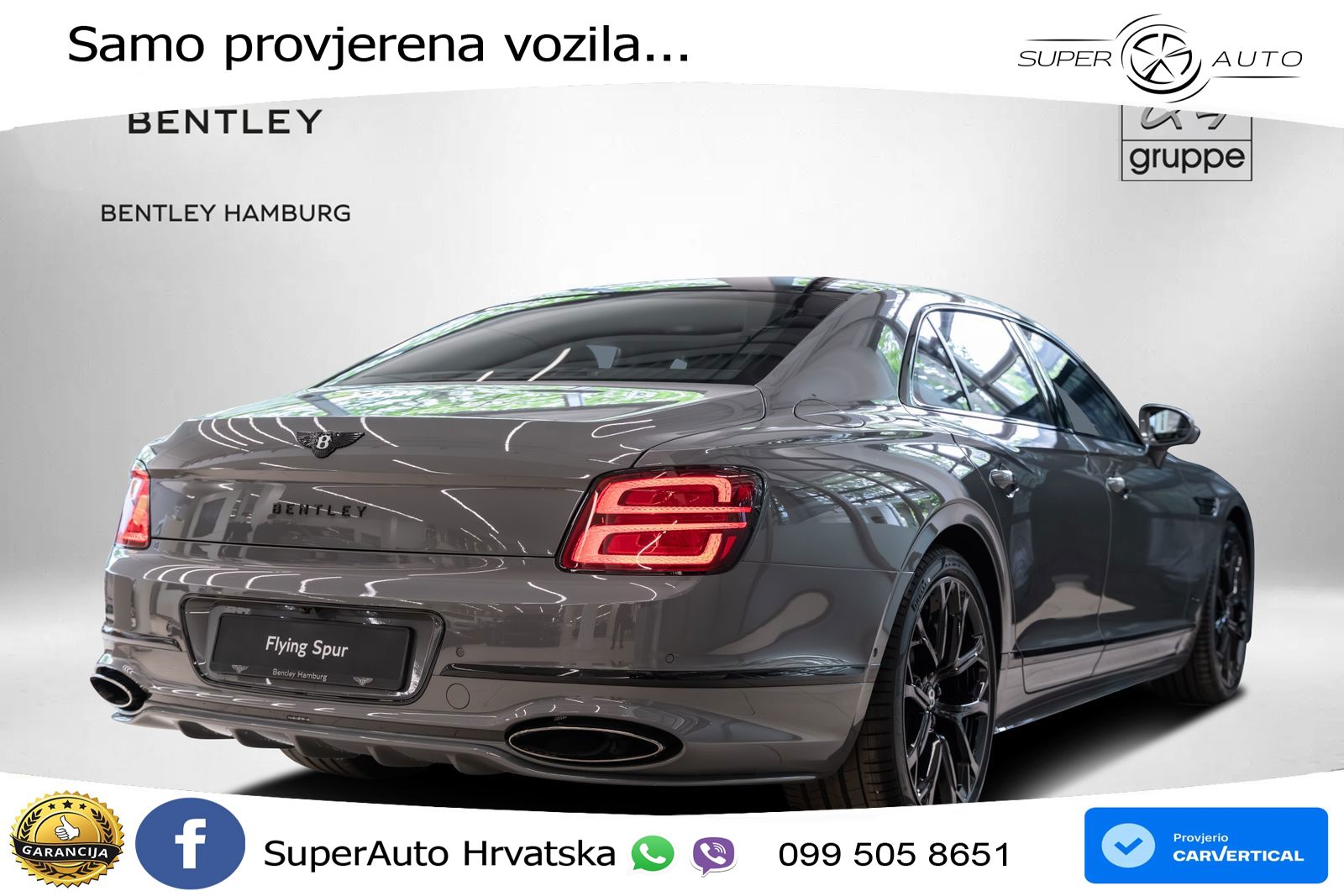 Bentley Flying Spur IV 4.0 V8 TFSi (782 KS) AWD DCT LED+GR SJED+ACC