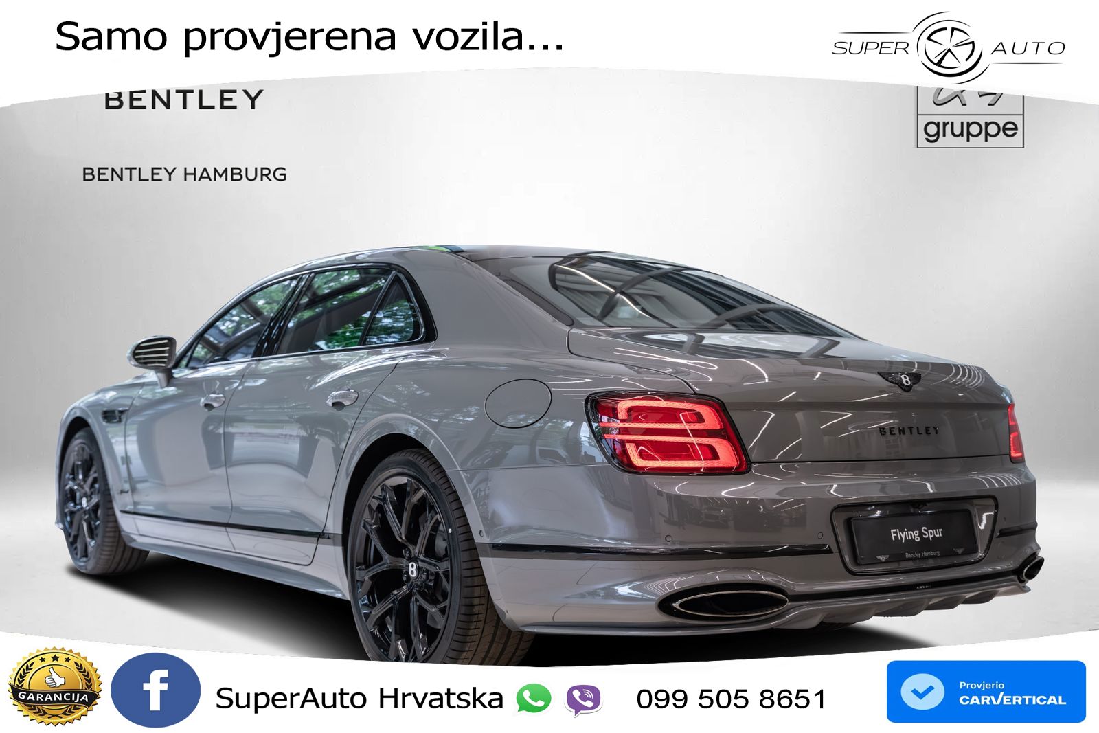 Bentley Flying Spur IV 4.0 V8 TFSi (782 KS) AWD DCT LED+GR SJED+ACC