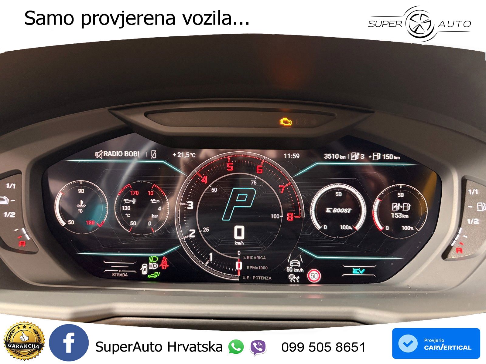 Lamborghini Urus SE 4.0 V8 (800 KS) 4WD Automatic LED+GR SJED+ACC