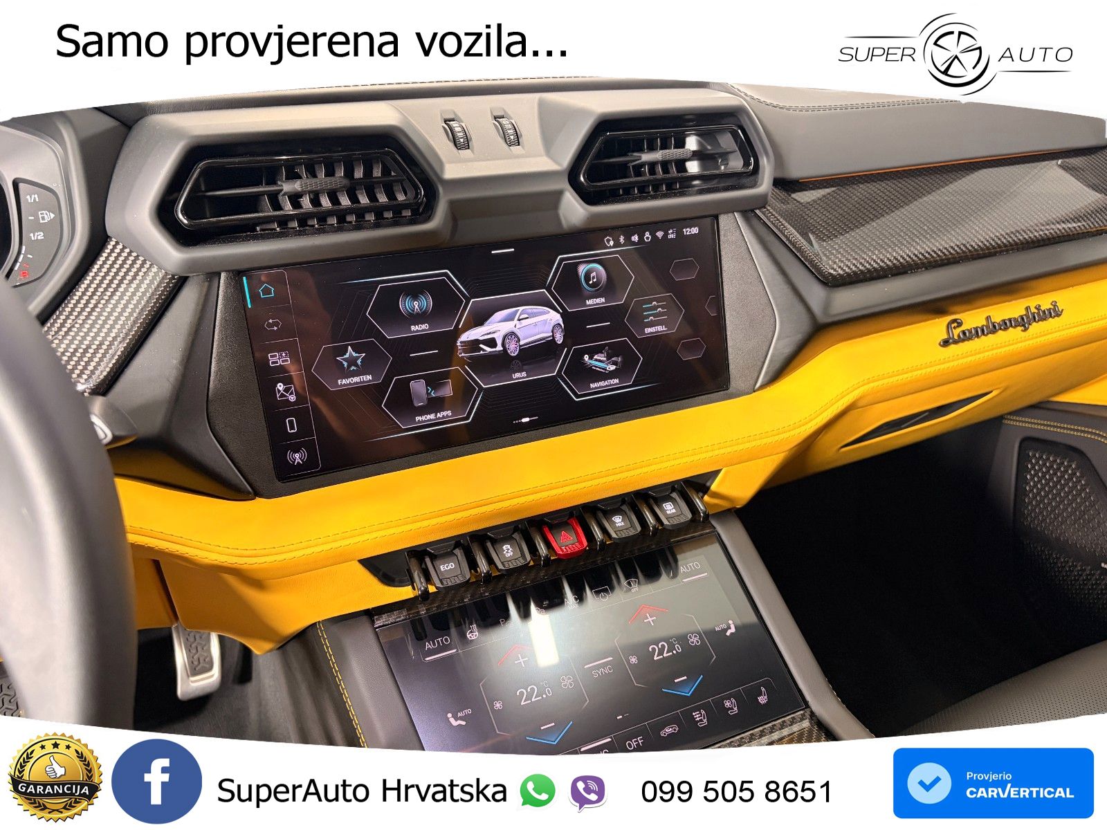 Lamborghini Urus SE 4.0 V8 (800 KS) 4WD Automatic LED+GR SJED+ACC