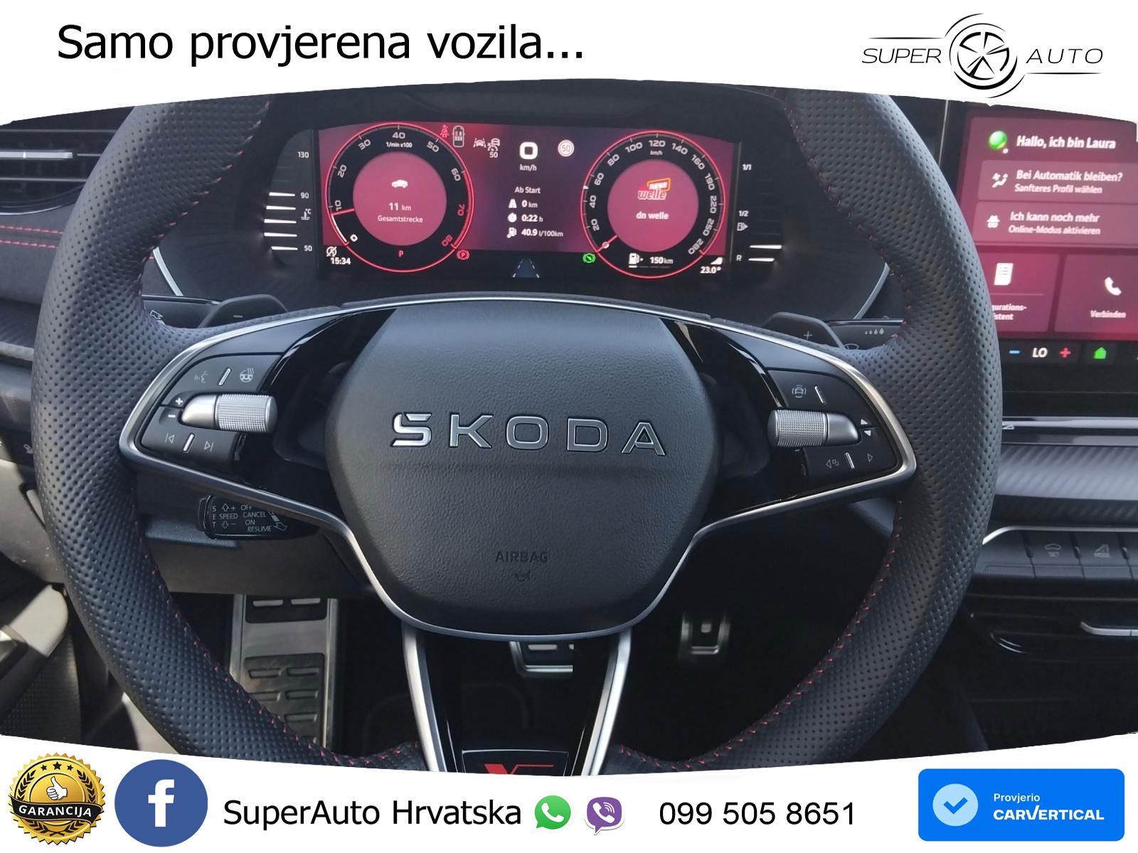 Škoda Octavia Combi RS 2.0 TSI (265 KS) DSG LED+GR SJED+ACC