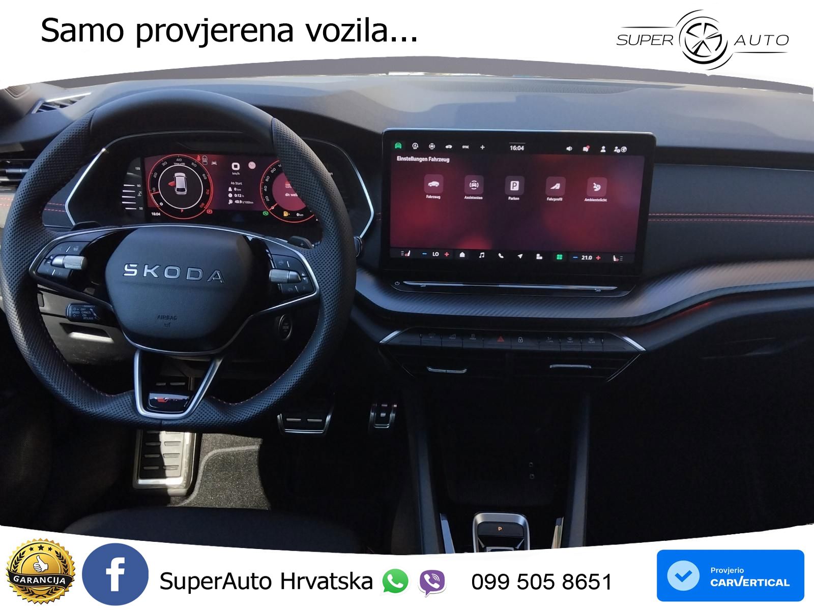Škoda Octavia Combi RS 2.0 TSI (265 KS) DSG LED+GR SJED+ACC