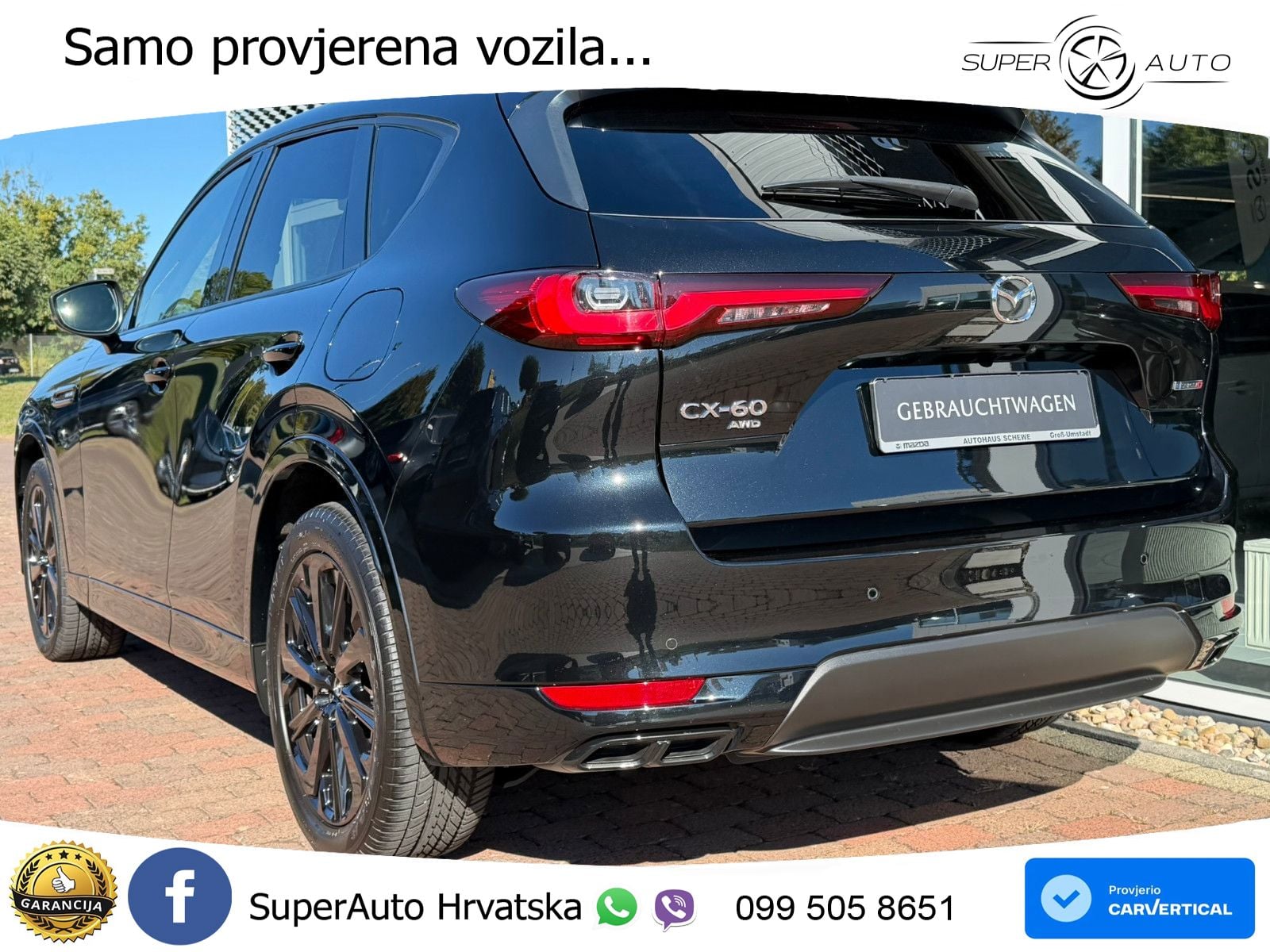 Mazda CX-60 3.3 e-Skyactiv D (254 KS) AWD Automatic MATRIX+GR SJED+KAM