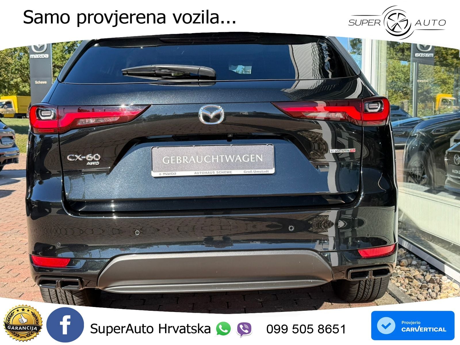 Mazda CX-60 3.3 e-Skyactiv D (254 KS) AWD Automatic MATRIX+GR SJED+KAM