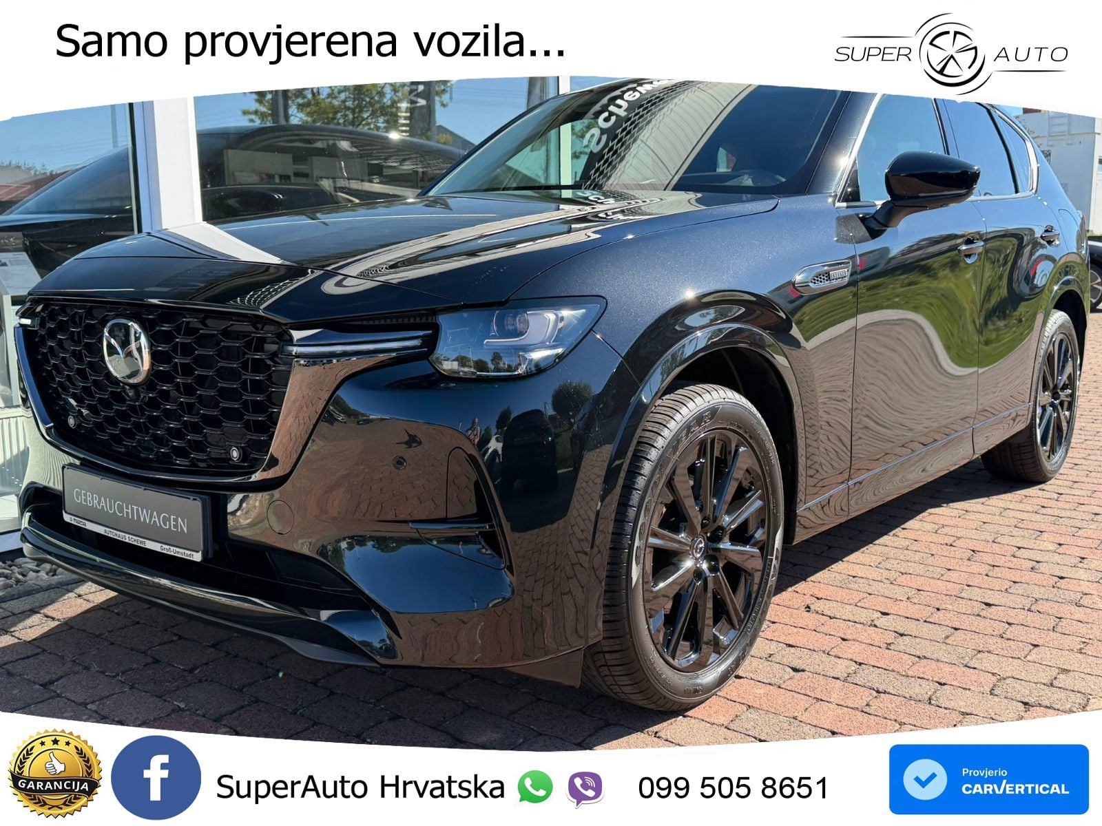 Mazda CX-60 3.3 e-Skyactiv D (254 KS) AWD Automatic MATRIX+GR SJED+KAM