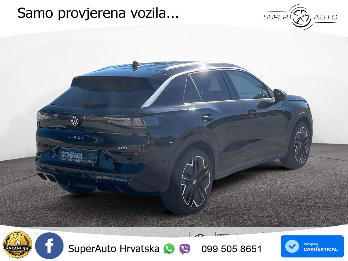 Volkswagen T-Roc 1.5 eTSI (150 KS)  DSG R-Line LED+GR SJED+ACC