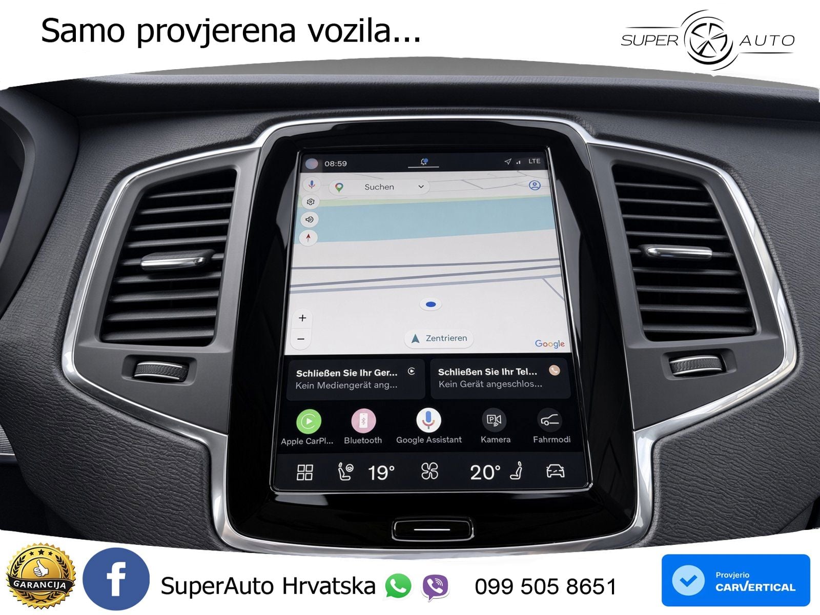 Volvo XC90 2.0 B5 Diesel AWD Automatic LED+GR SJED+ACC