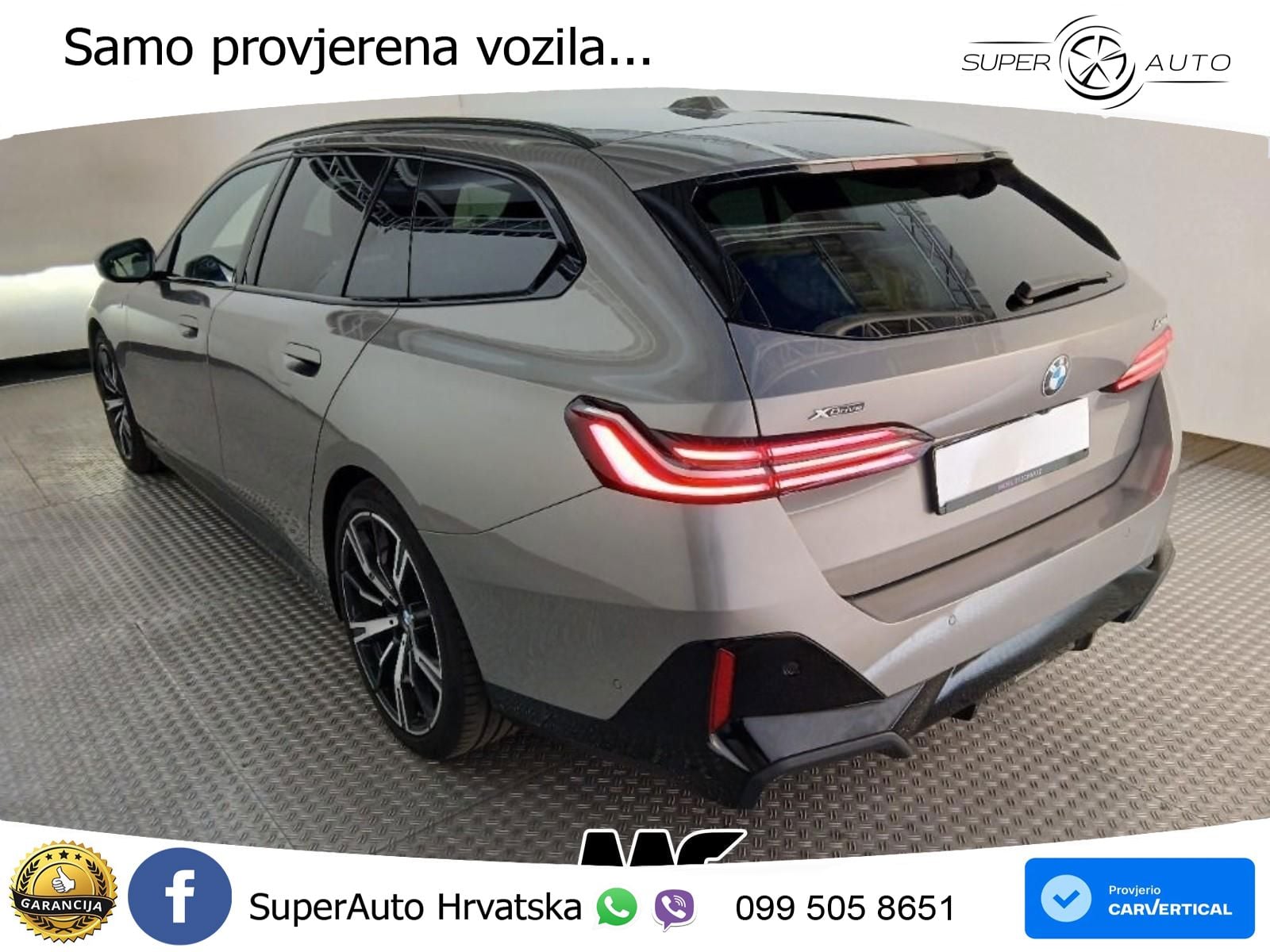 BMW 520d Touring (197 KS) xDrive Steptronic M Sport LED+GR SJED+ACC