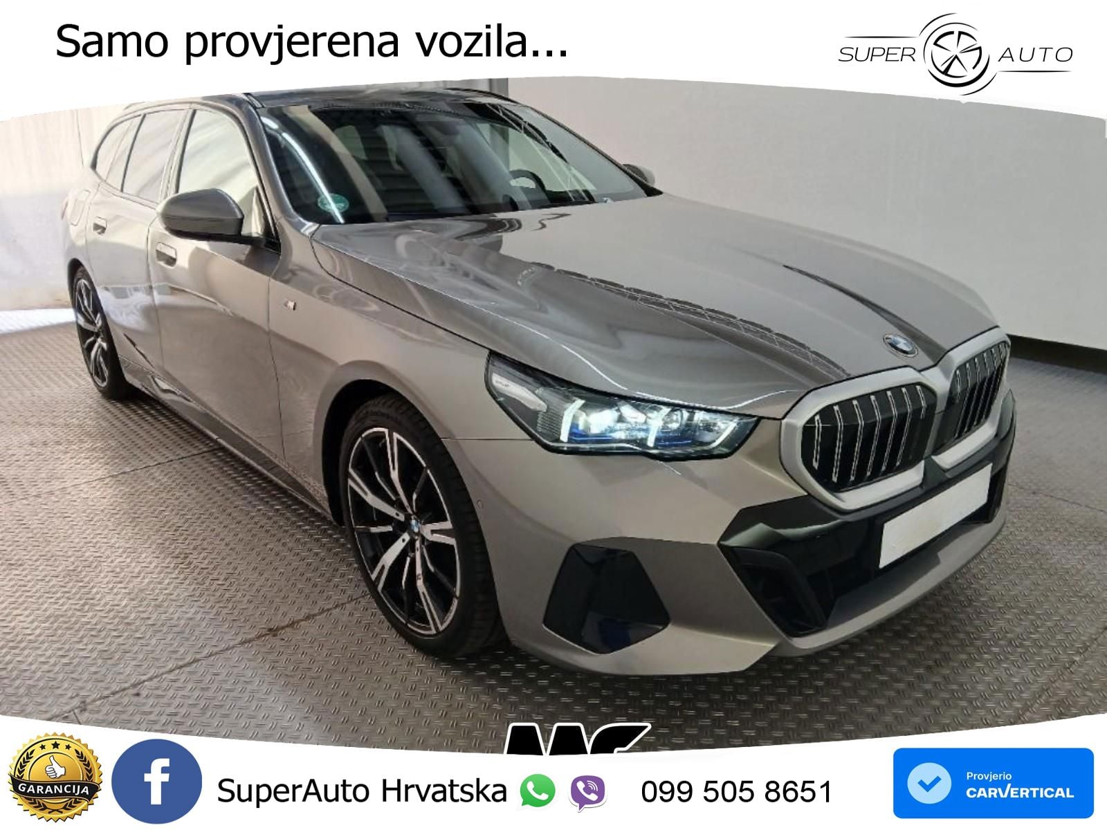BMW 520d Touring (197 KS) xDrive Steptronic M Sport LED+GR SJED+ACC