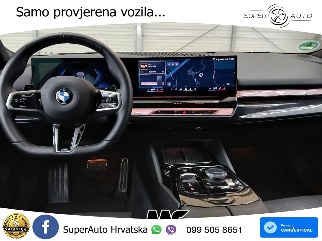 BMW 520d Touring (197 KS) xDrive Steptronic M Sport LED+GR SJED+ACC