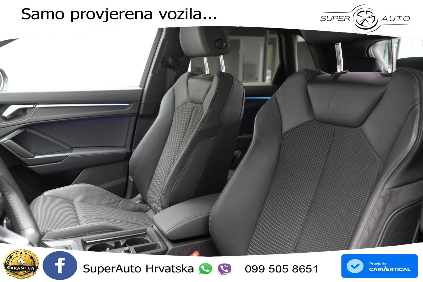 Audi Q3 40 TDI (190 KS) quattro S tronic S line LED+GR SJED+ACC