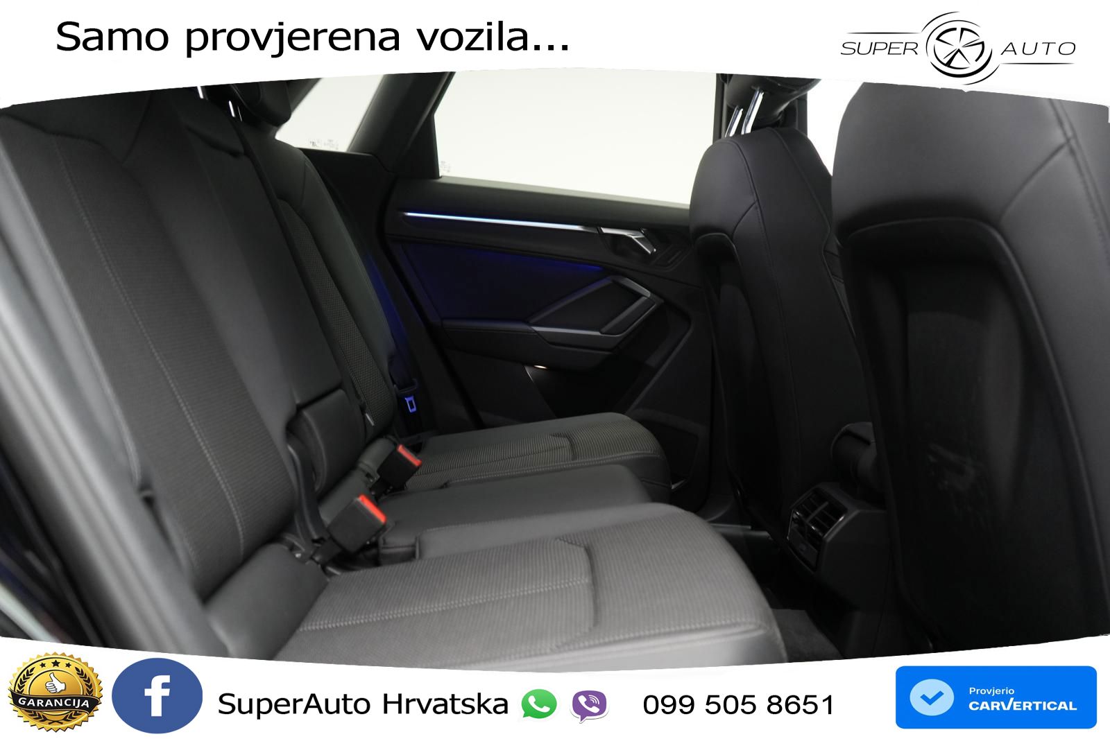 Audi Q3 40 TDI (190 KS) quattro S tronic S line LED+GR SJED+ACC