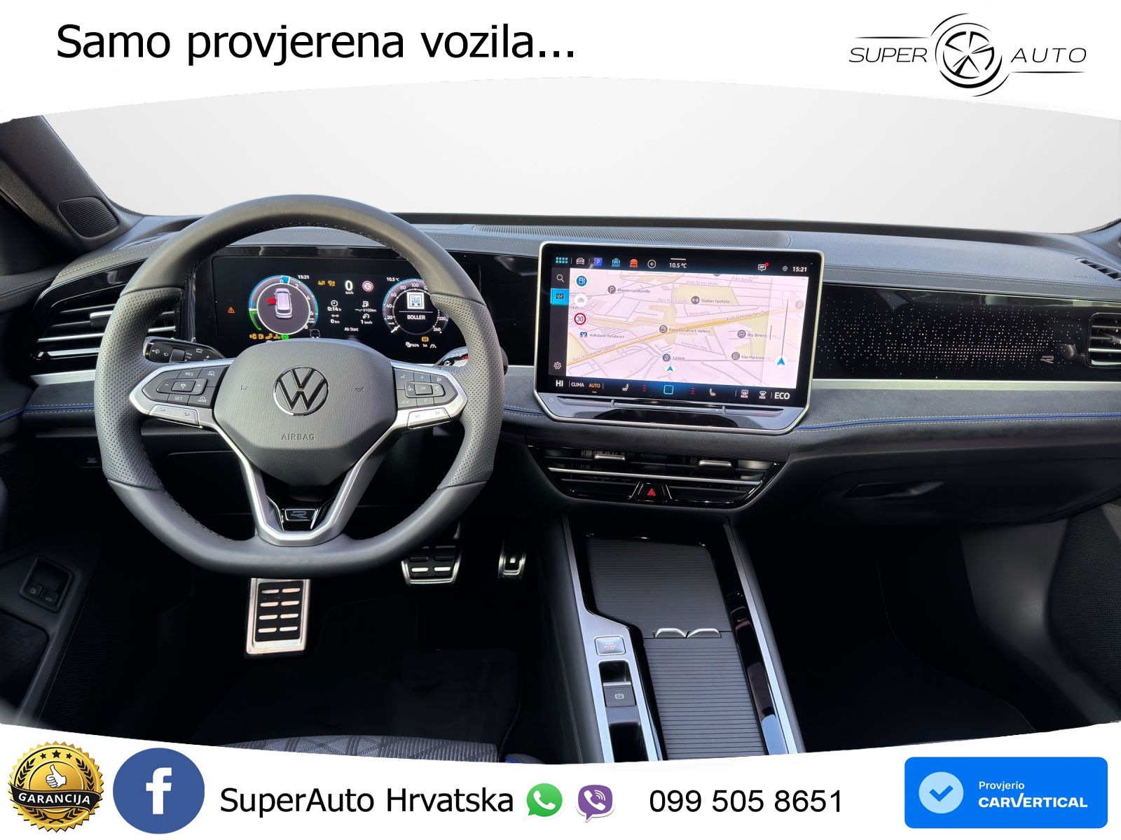 Volkswagen Passat Variant 1.5 TSI (272 KS) eHybrid DSG R-Line LED+GR SJED+ACC