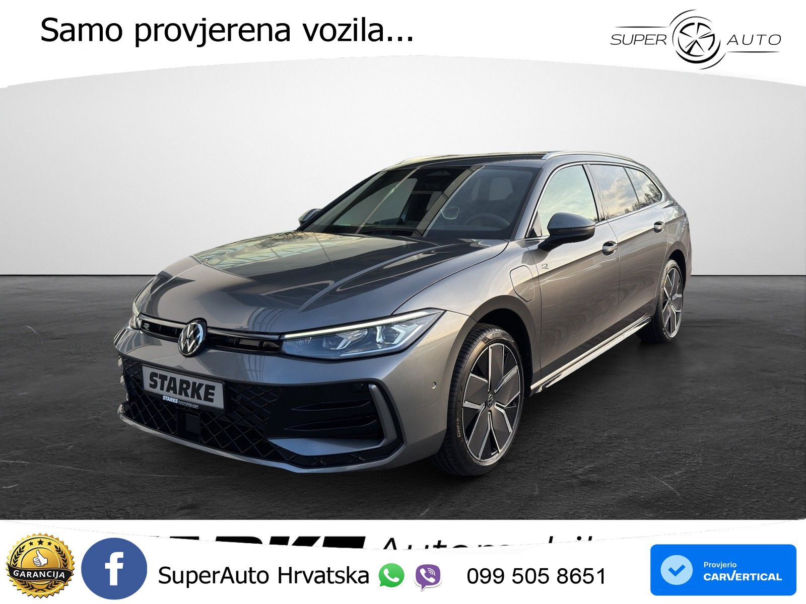 Volkswagen Passat Variant 1.5 TSI (272 KS) eHybrid DSG R-Line LED+GR SJED+ACC