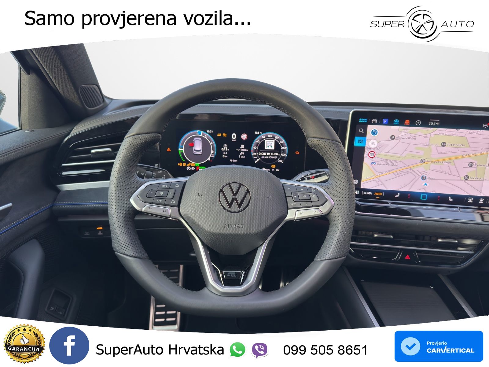 Volkswagen Passat Variant 1.5 TSI (272 KS) eHybrid DSG R-Line LED+GR SJED+ACC