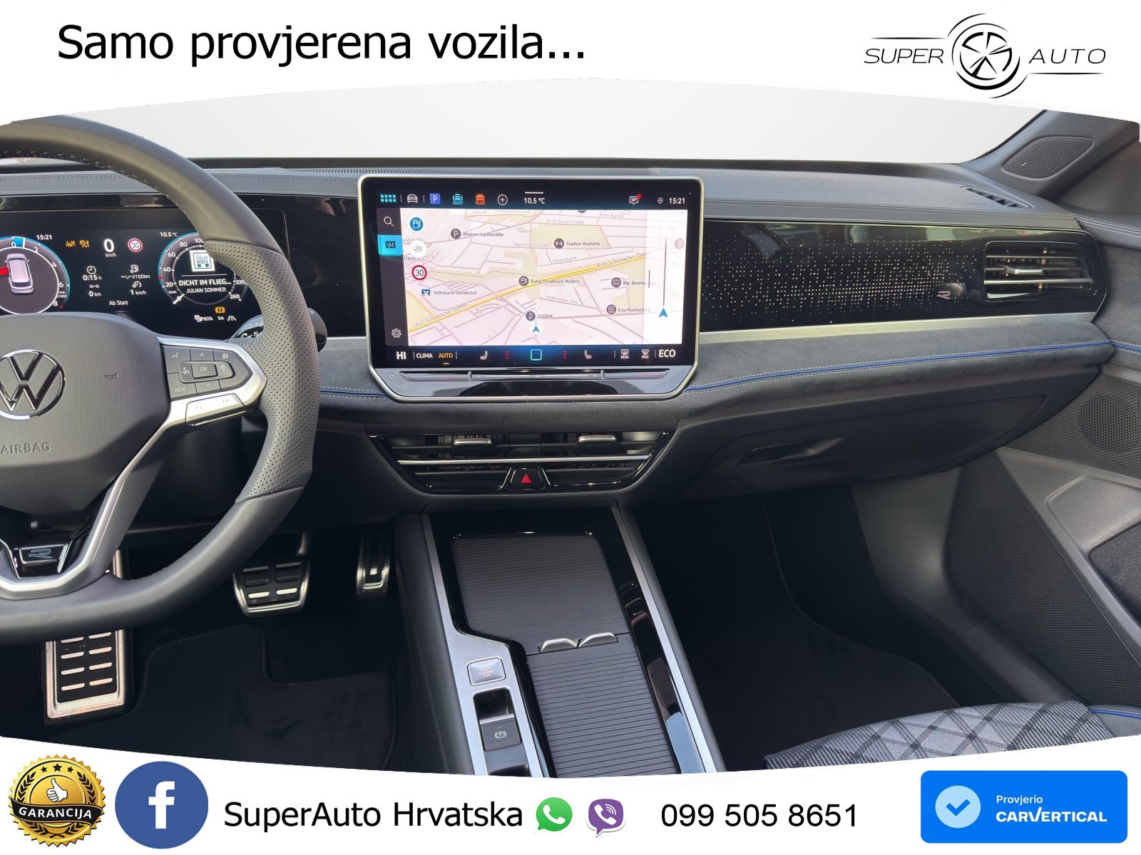 Volkswagen Passat Variant 1.5 TSI (272 KS) eHybrid DSG R-Line LED+GR SJED+ACC