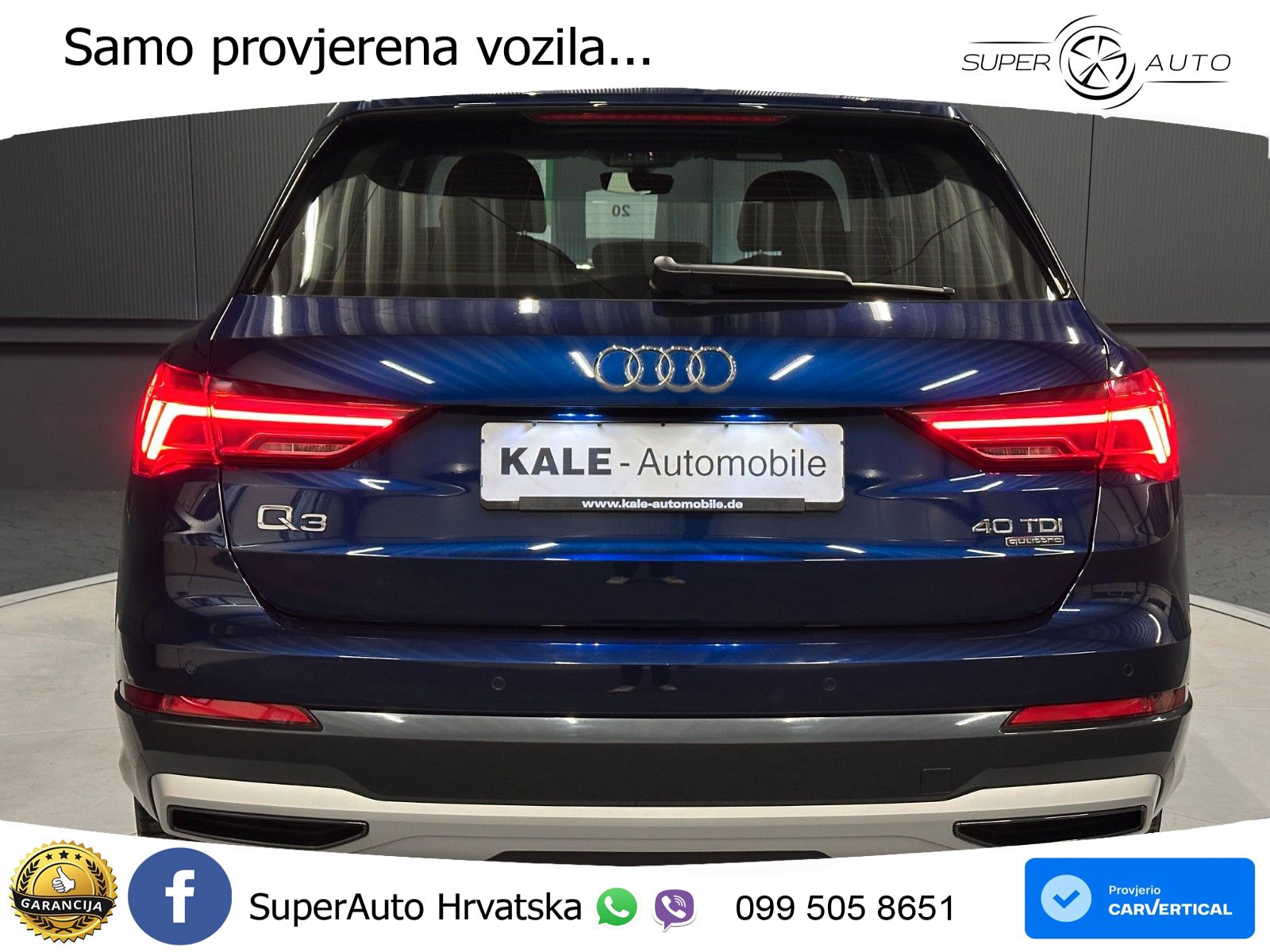 Audi Q3 40 TDI (200 KS) quattro S tronic advanced
