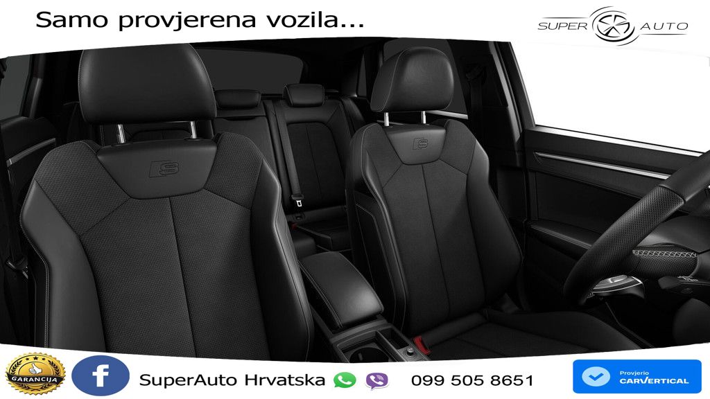 Audi Q3 40 TFSI (190 KS) quattro S tronic S line LED+GR SJED+ACC