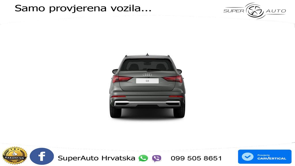 Audi Q3 40 TFSI (190 KS) quattro S tronic S line LED+GR SJED+ACC