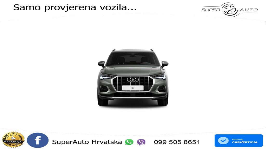 Audi Q3 40 TFSI (190 KS) quattro S tronic S line LED+GR SJED+ACC