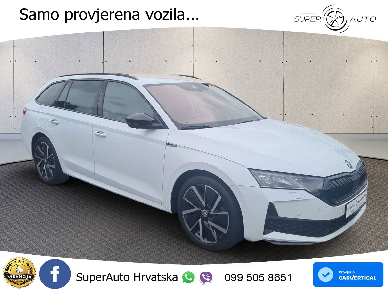 Škoda Octavia Combi 2.0 TDI (150 KS) DSG SportLine