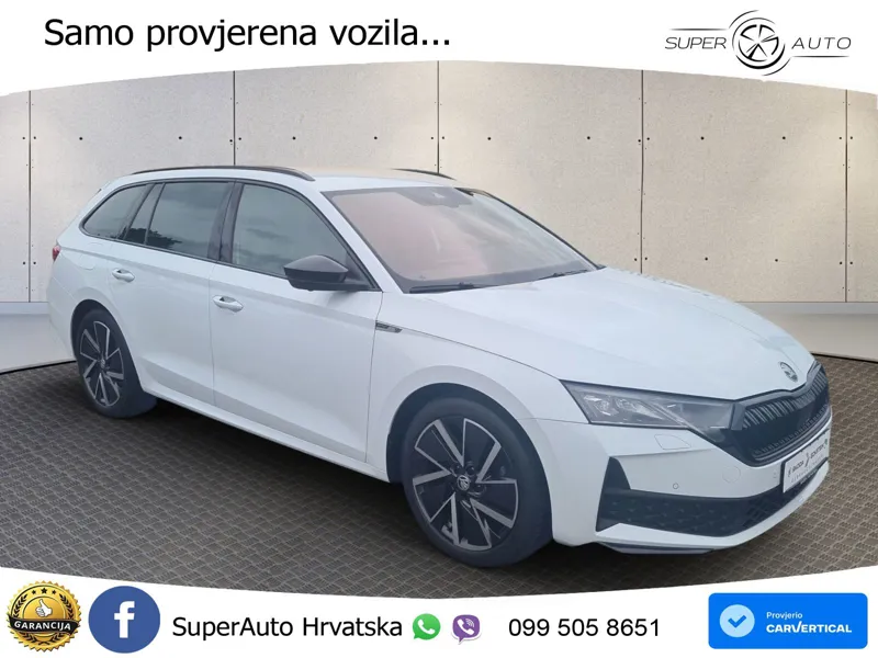 Škoda Octavia Combi 2.0 TDI (150 KS) DSG SportLine
