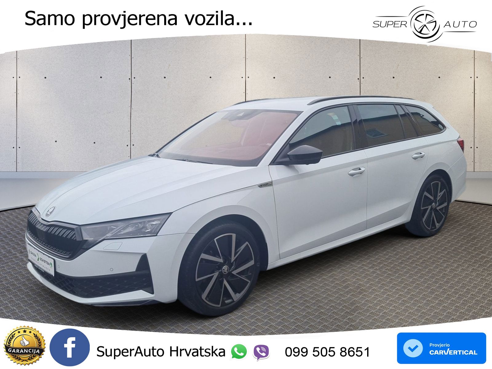 Škoda Octavia Combi 2.0 TDI (150 KS) DSG SportLine