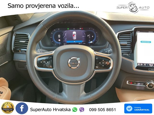 Volvo XC90 2.0 B5 Diesel AWD Automatic ACC+HEAD+4xGR SJED+360+PANO