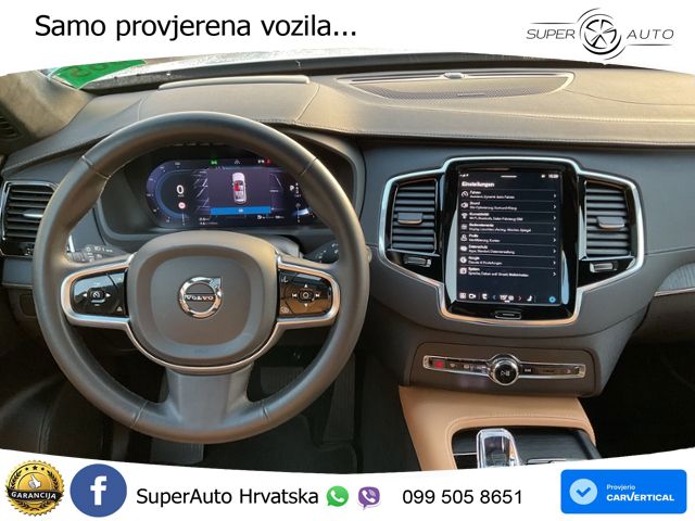 Volvo XC90 2.0 B5 Diesel AWD Automatic ACC+HEAD+4xGR SJED+360+PANO