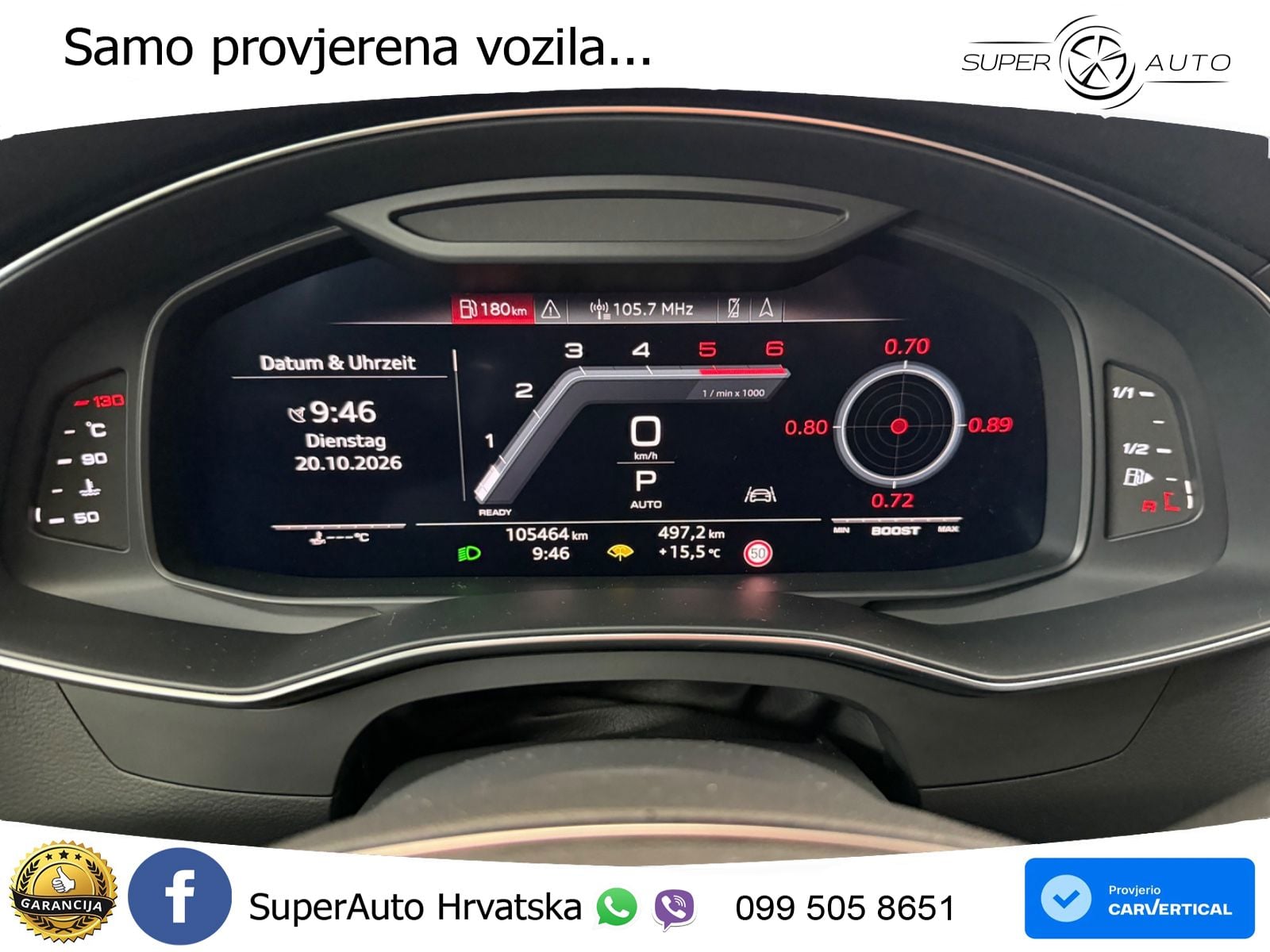 Audi A6 50 TDI V6 (286 KS) quattro tiptronic LED+GR SJED+ACC