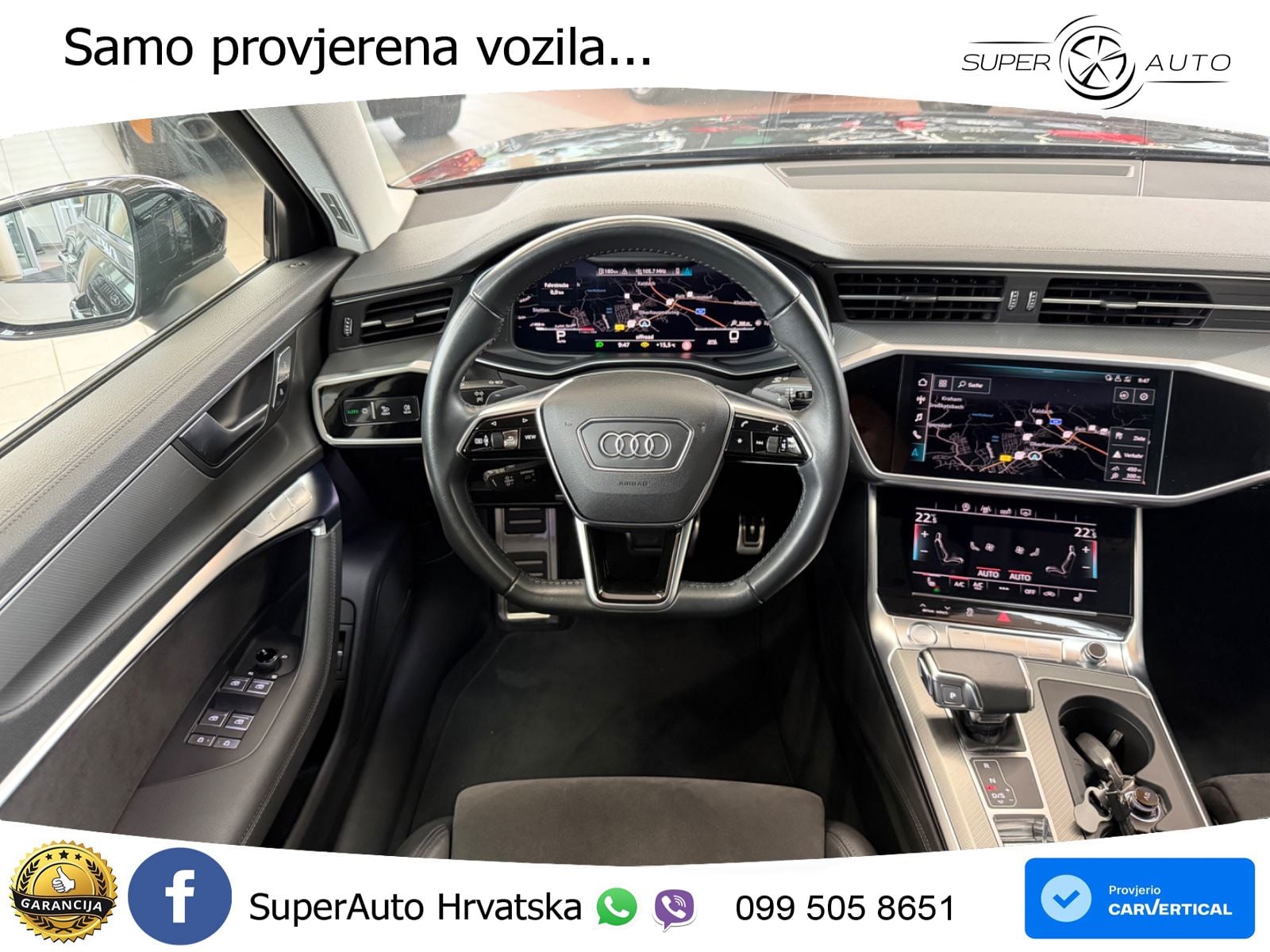 Audi A6 50 TDI V6 (286 KS) quattro tiptronic LED+GR SJED+ACC