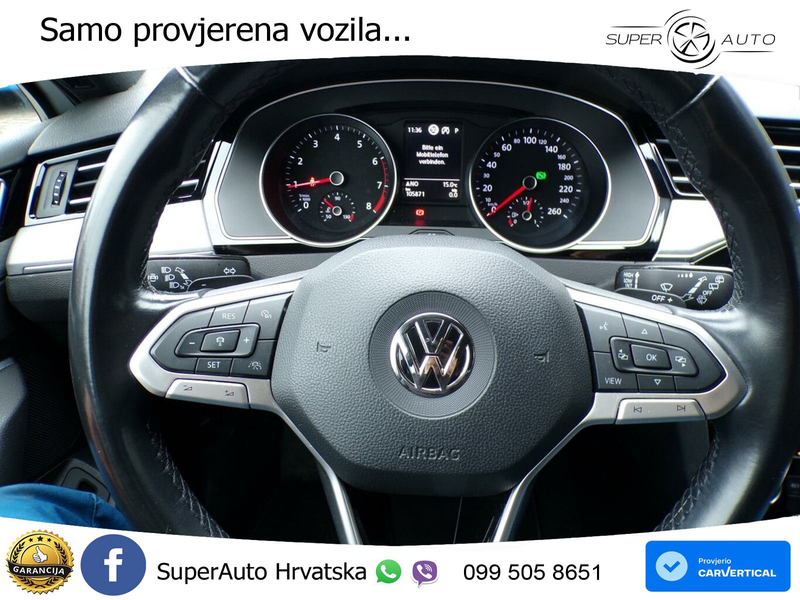 Volkswagen Passat Variant 1.5 TSI (150 KS) DSG ACT LED+GR SJED+ACC