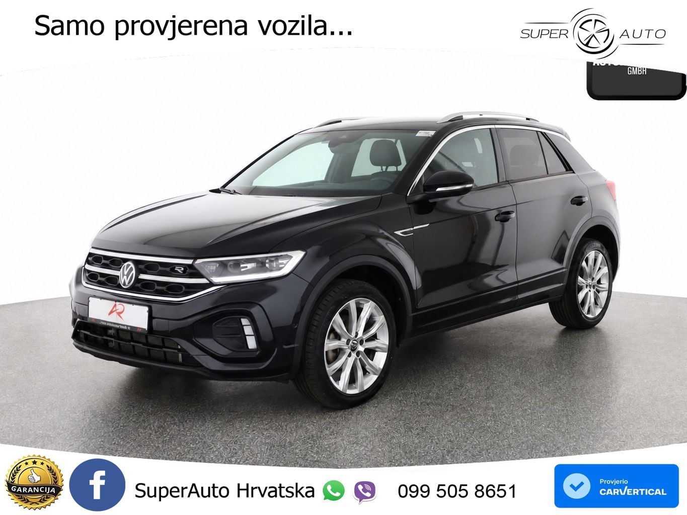 Volkswagen T-Roc 1.5 TSI (150 KS) DSG R-Line LED+GR SJED+ACC