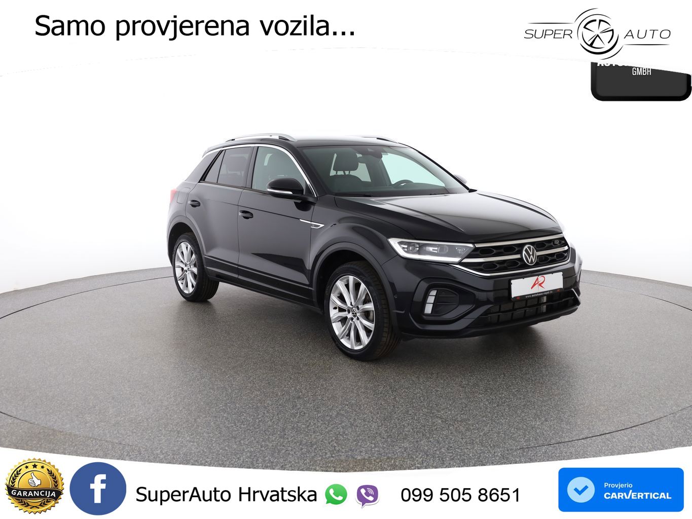 Volkswagen T-Roc 1.5 TSI (150 KS) DSG R-Line LED+GR SJED+ACC