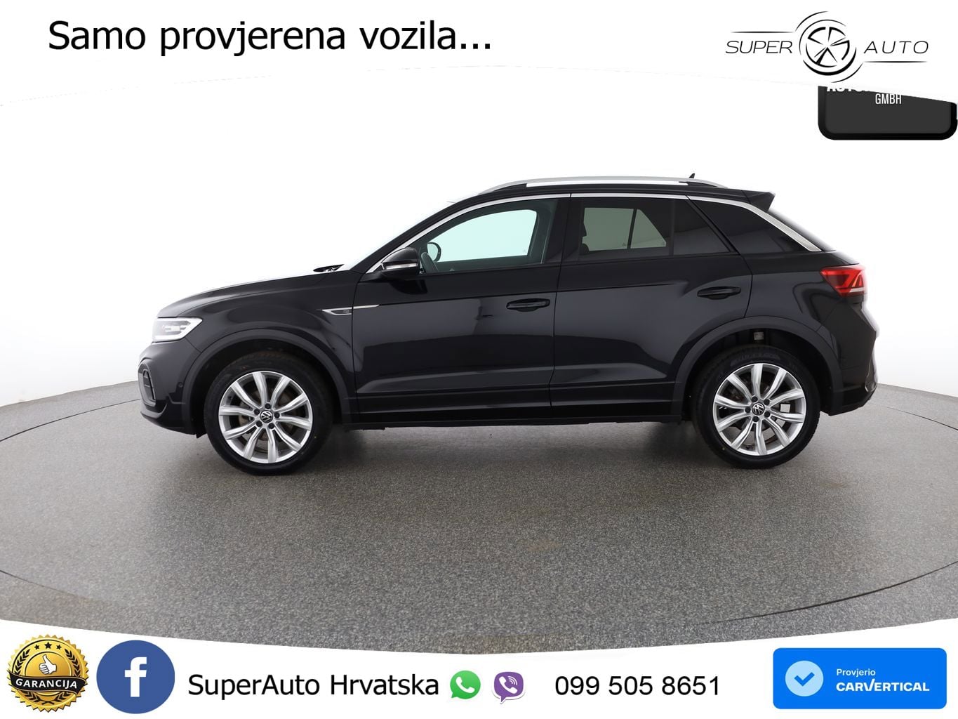 Volkswagen T-Roc 1.5 TSI (150 KS) DSG R-Line LED+GR SJED+ACC