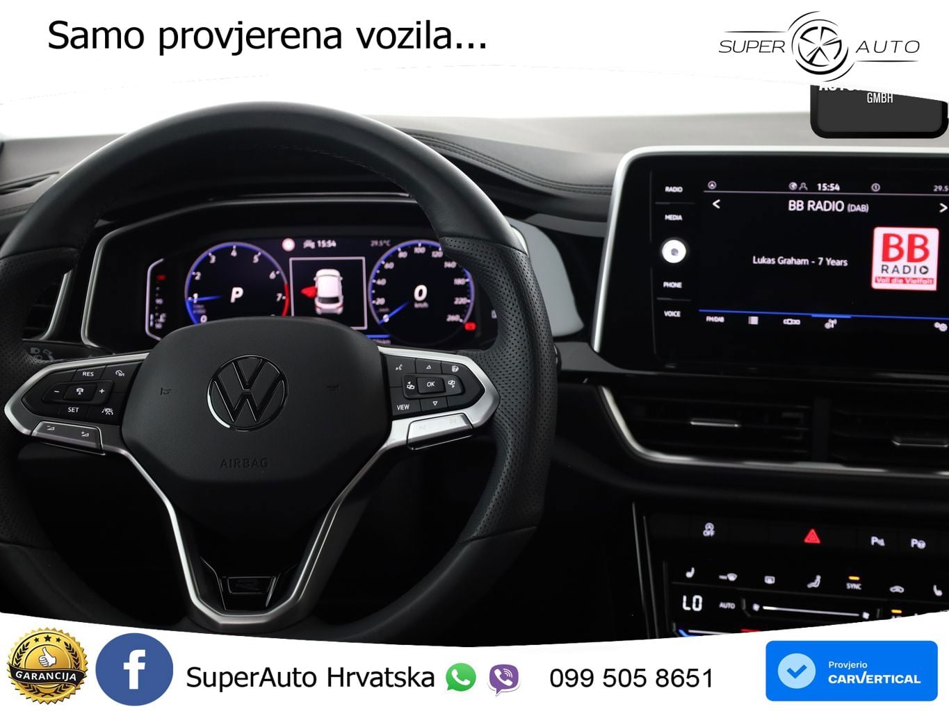 Volkswagen T-Roc 1.5 TSI (150 KS) DSG R-Line LED+GR SJED+ACC