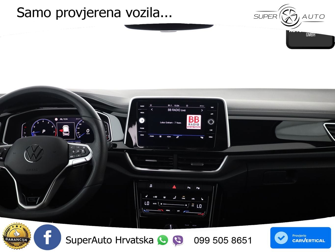 Volkswagen T-Roc 1.5 TSI (150 KS) DSG R-Line LED+GR SJED+ACC