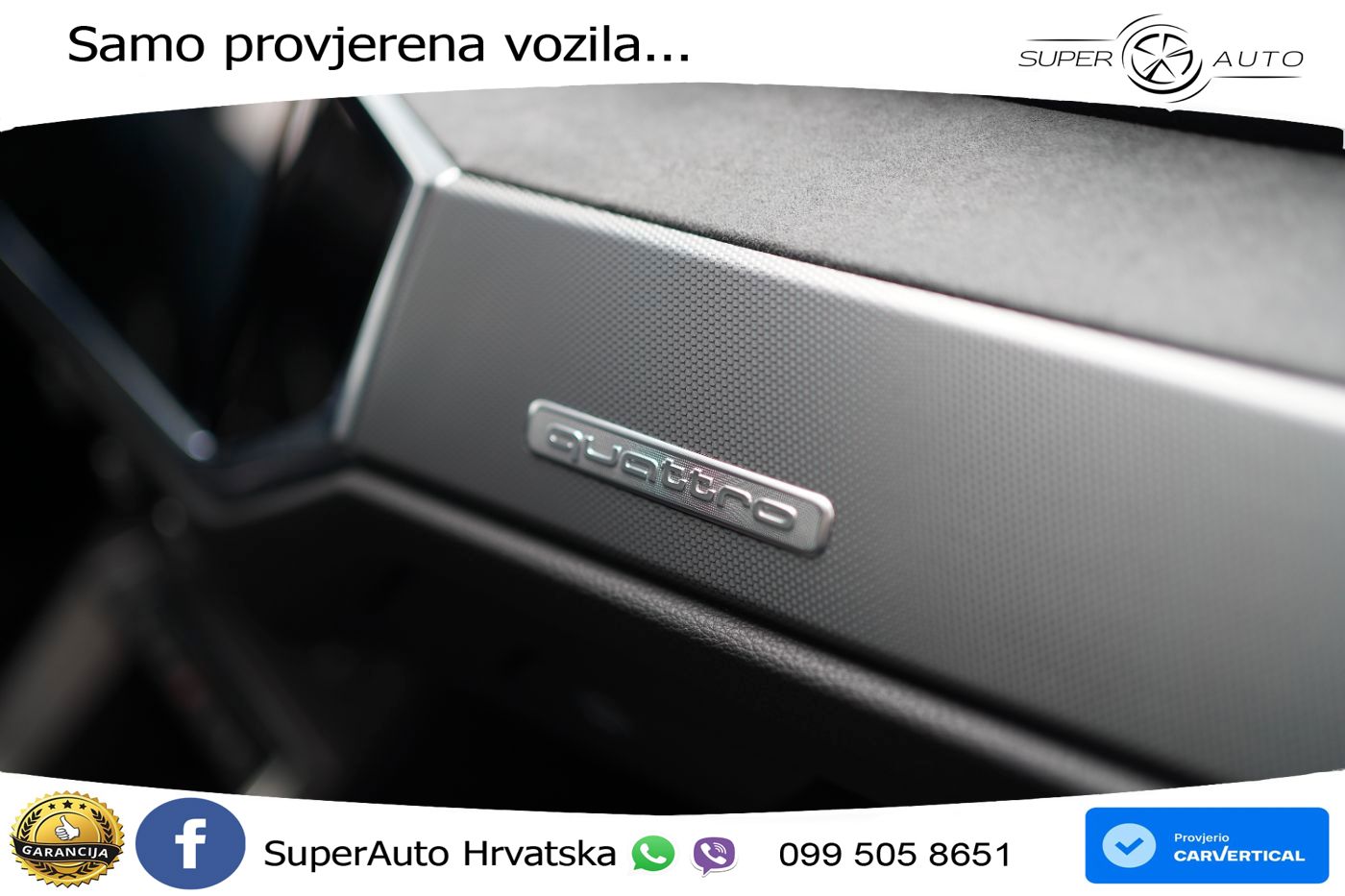 Audi Q3 40 TFSI (190 KS) quattro S tronic S line LED+GR SJED+ACC