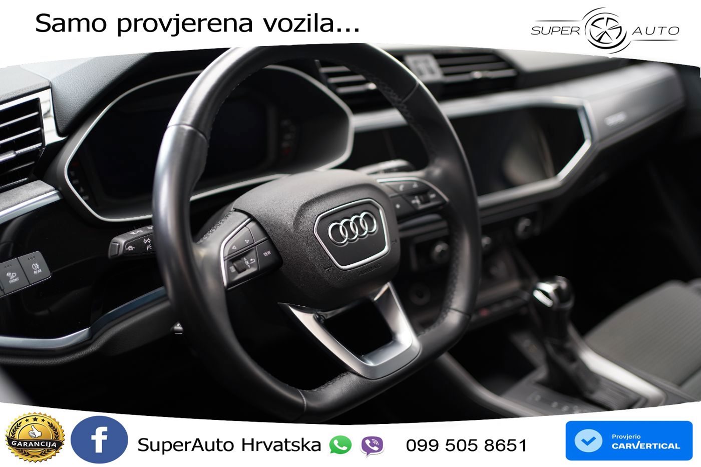 Audi Q3 40 TFSI (190 KS) quattro S tronic S line LED+GR SJED+ACC