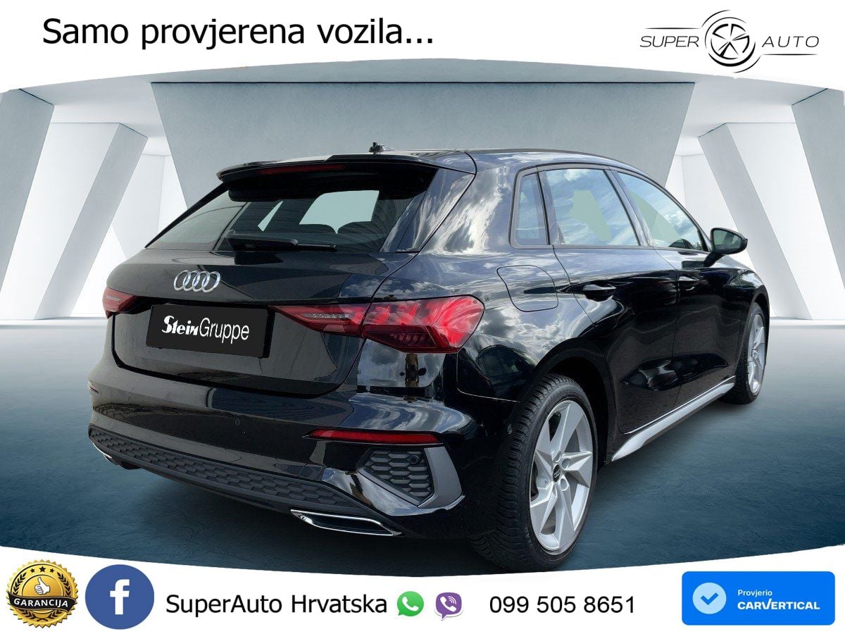 Audi A3 30 TFSI (110 KS) Mild Hybrid S tronic S line LED+GR SJED+ACC