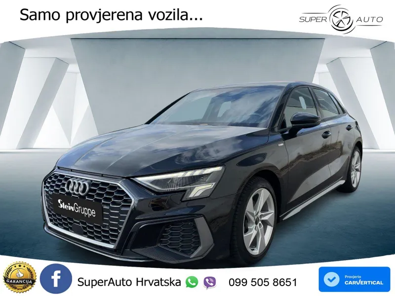 Audi A3 30 TFSI (110 KS) Mild Hybrid S tronic S line LED+GR SJED+ACC