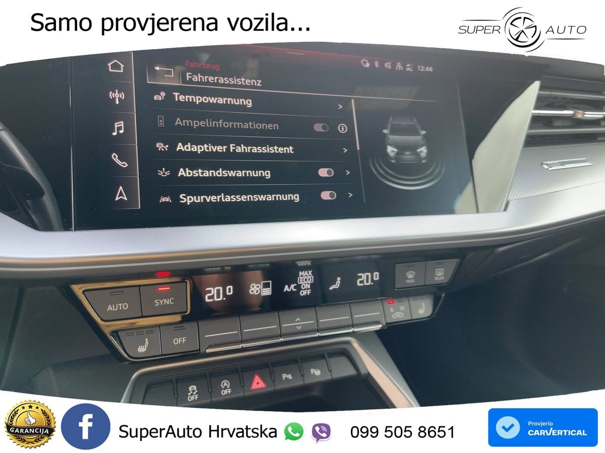 Audi A3 30 TFSI (110 KS) Mild Hybrid S tronic S line LED+GR SJED+ACC