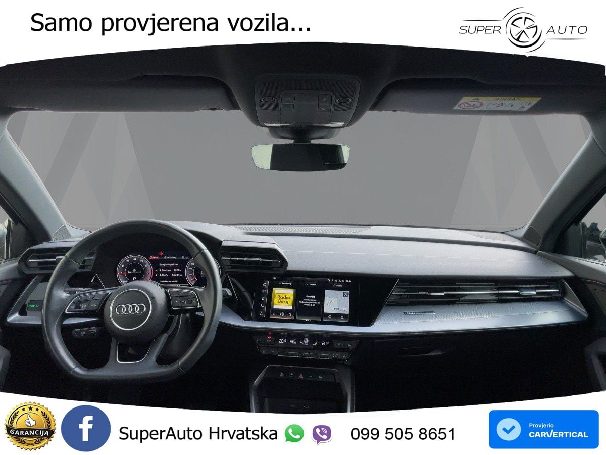 Audi A3 30 TFSI (110 KS) Mild Hybrid S tronic S line LED+GR SJED+ACC
