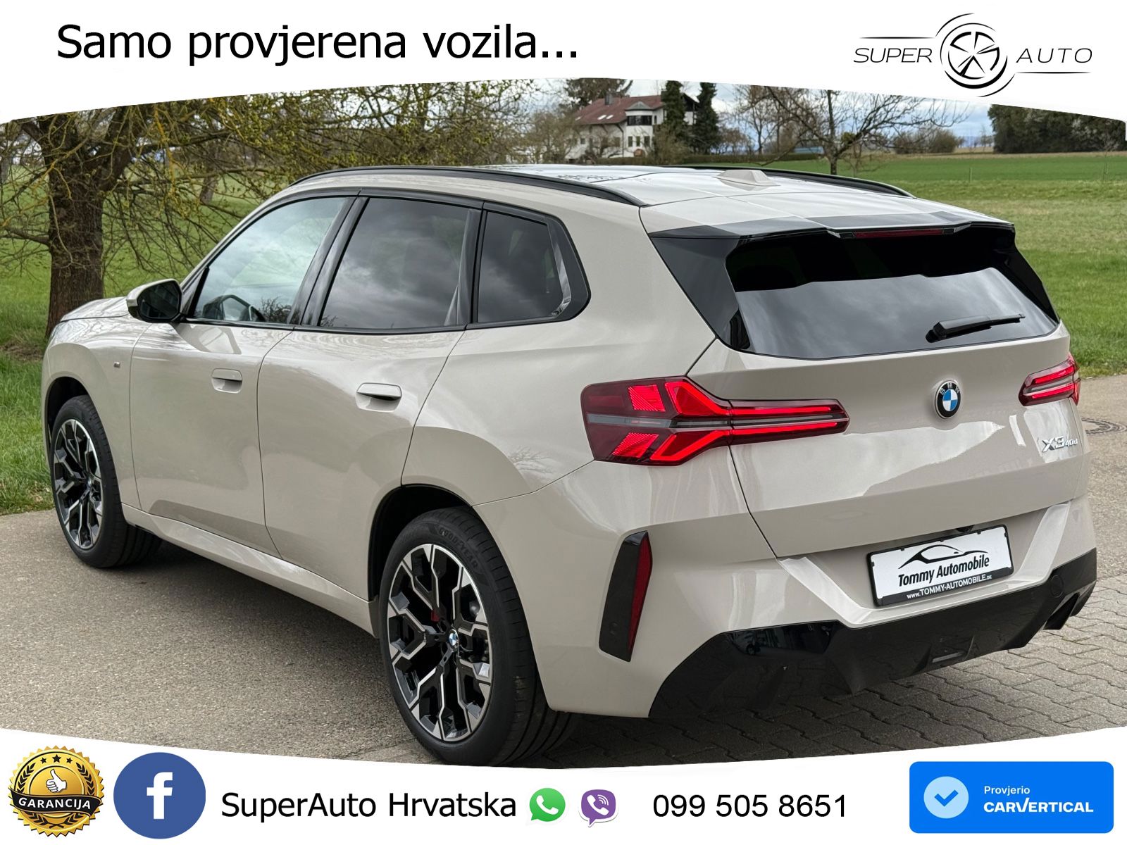 BMW X3 40d xDrive Steptronic M Sport LED+GR SJED+ACC