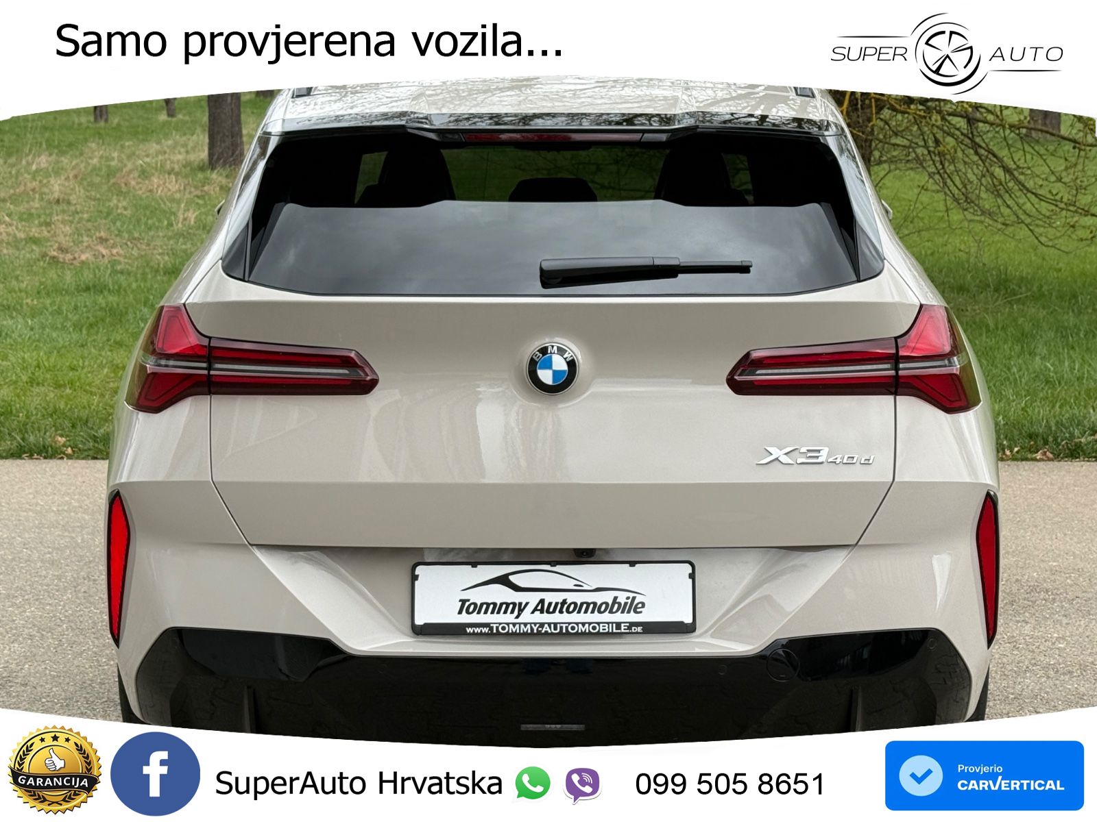 BMW X3 40d xDrive Steptronic M Sport LED+GR SJED+ACC